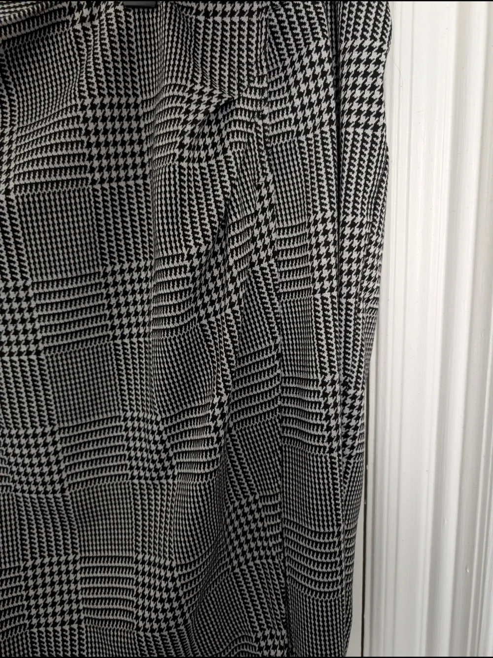 Lane Bryant Black & White Glen Plaid Pencil Skirt - Picture 3 of 3